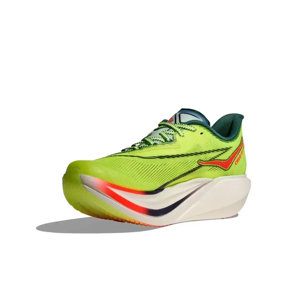 נעלי ריצה תחרותיות סיאלו לגברים Hoka 1171927/NYZ U CIELO X1 3.0 NEON YUZU/THYME - Image 2