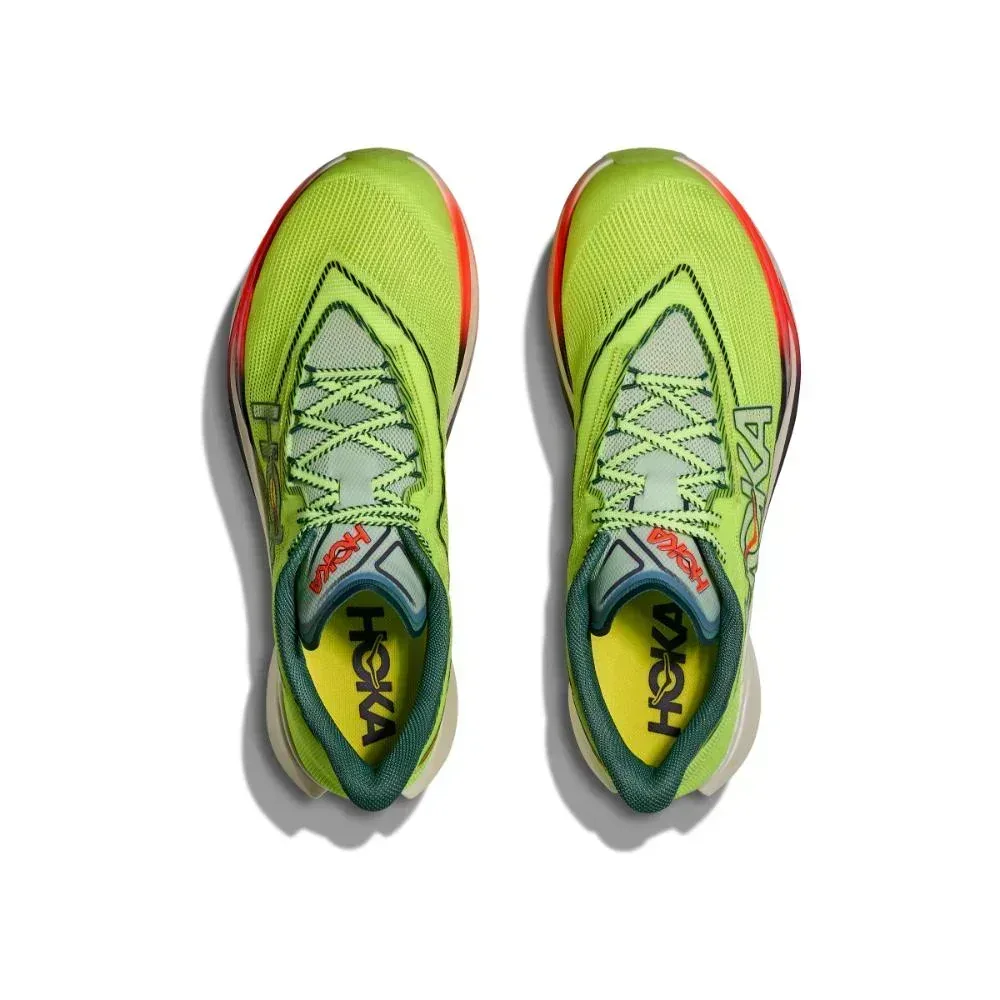 נעלי ריצה תחרותיות סיאלו לגברים Hoka 1171927/NYZ U CIELO X1 3.0 NEON YUZU/THYME - Image 4