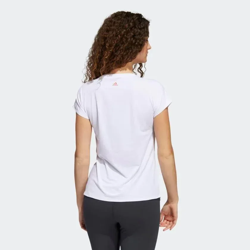 חולצת אדידס לנשים Adidas 3 BAR TEE HD9568 - Image 2