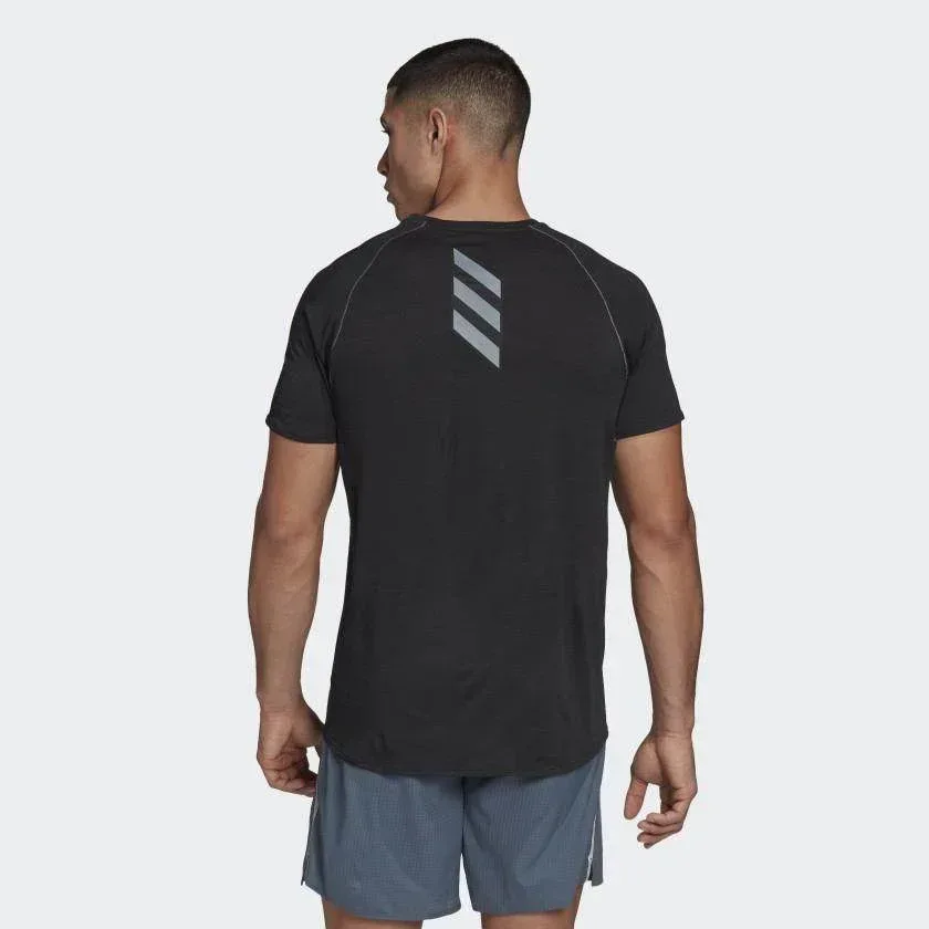 חולצת ריצה אדידס לגברים Adidas ADI RUNNER TEE FM7637 - Image 2