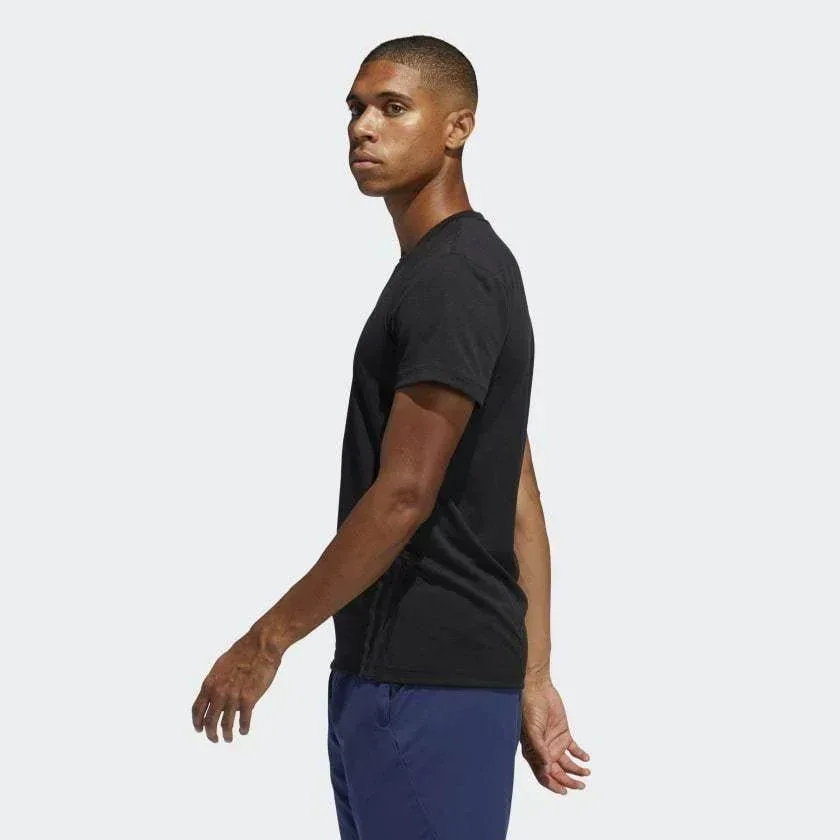 חולצת אדידס לגברים Adidas AERO 3S TEE FL4309 MALE - Image 2