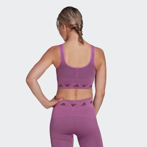 טופ אימון אדידס לנשים Adidas AEROKNIT BRA APP W HL8580 - Image 2