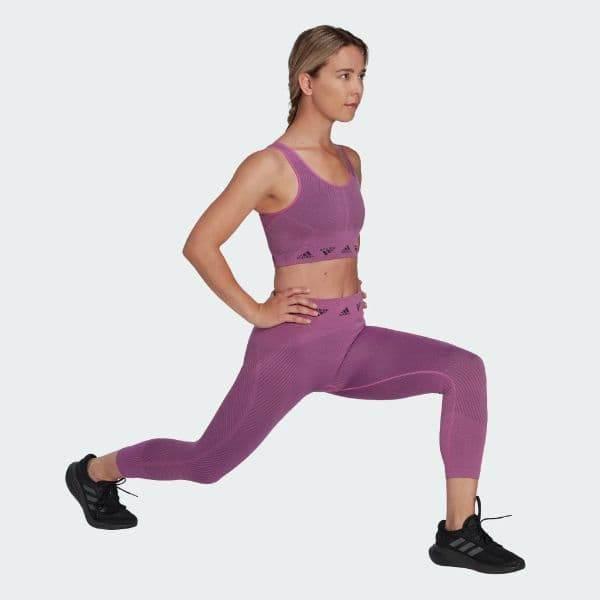 טופ אימון אדידס לנשים Adidas AEROKNIT BRA APP W HL8580 - Image 5