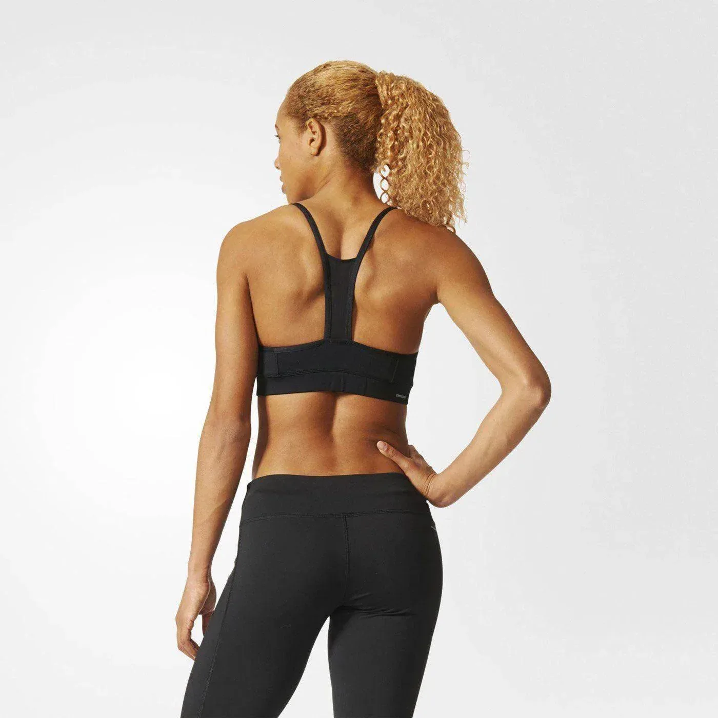 טופ אימון אדידס לנשים Adidas Aj6568 Strappy Bra - Image 2