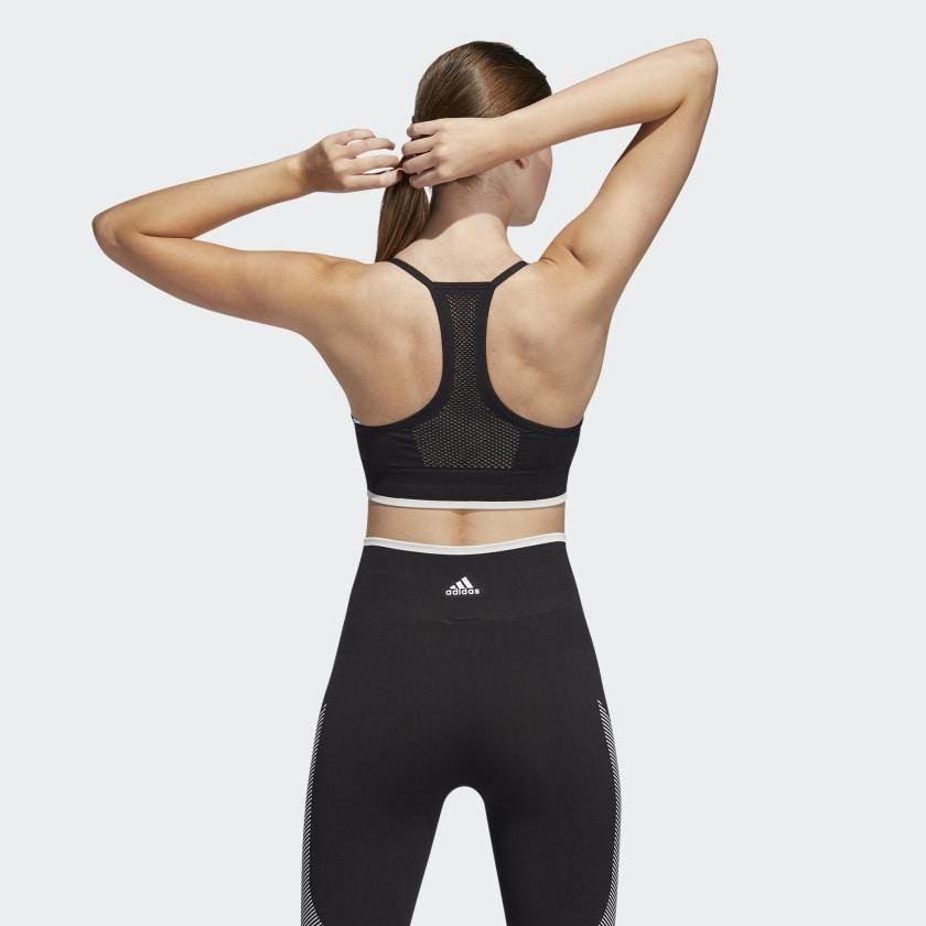 טופ אדידס לנשים Adidas ALL ME PK FLW DX9303 - Image 4