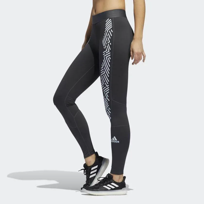 טייטס אדידס נשים Adidas ASK GRPHIC L T FJ7161 - Image 2