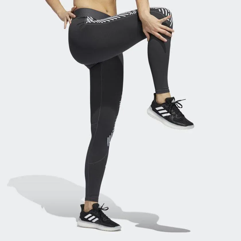 טייטס אדידס נשים Adidas ASK GRPHIC L T FJ7161 - Image 3