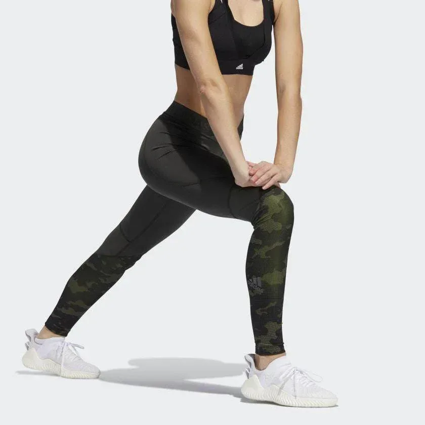 טייטס אדידס ארוך לנשים Adidas ASK L CAMO T EA3364 - Image 4