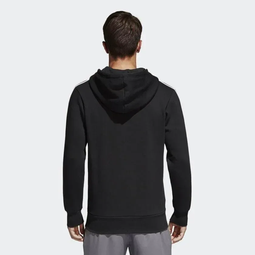 ESS 3-STRIPES FLEECE HOODIE B47368 עליונית - Image 3