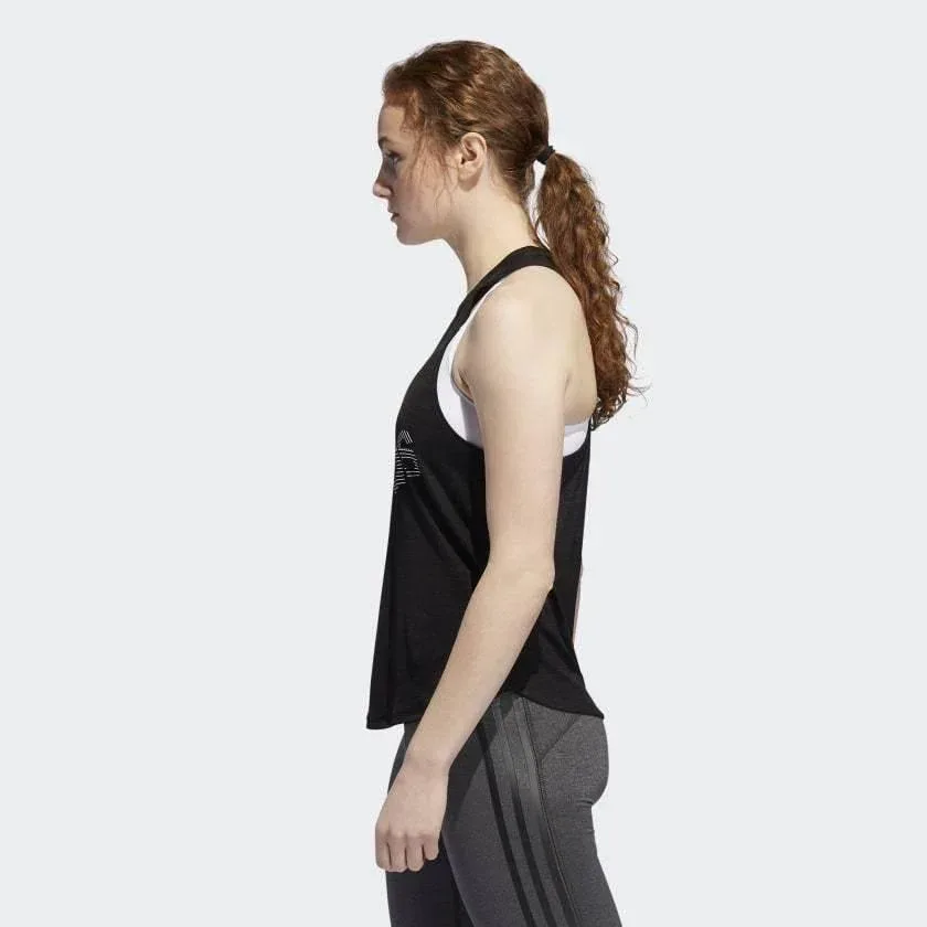 גופיית אדידס נשים Adidas BOS LOGO TANK EB4543 - Image 2