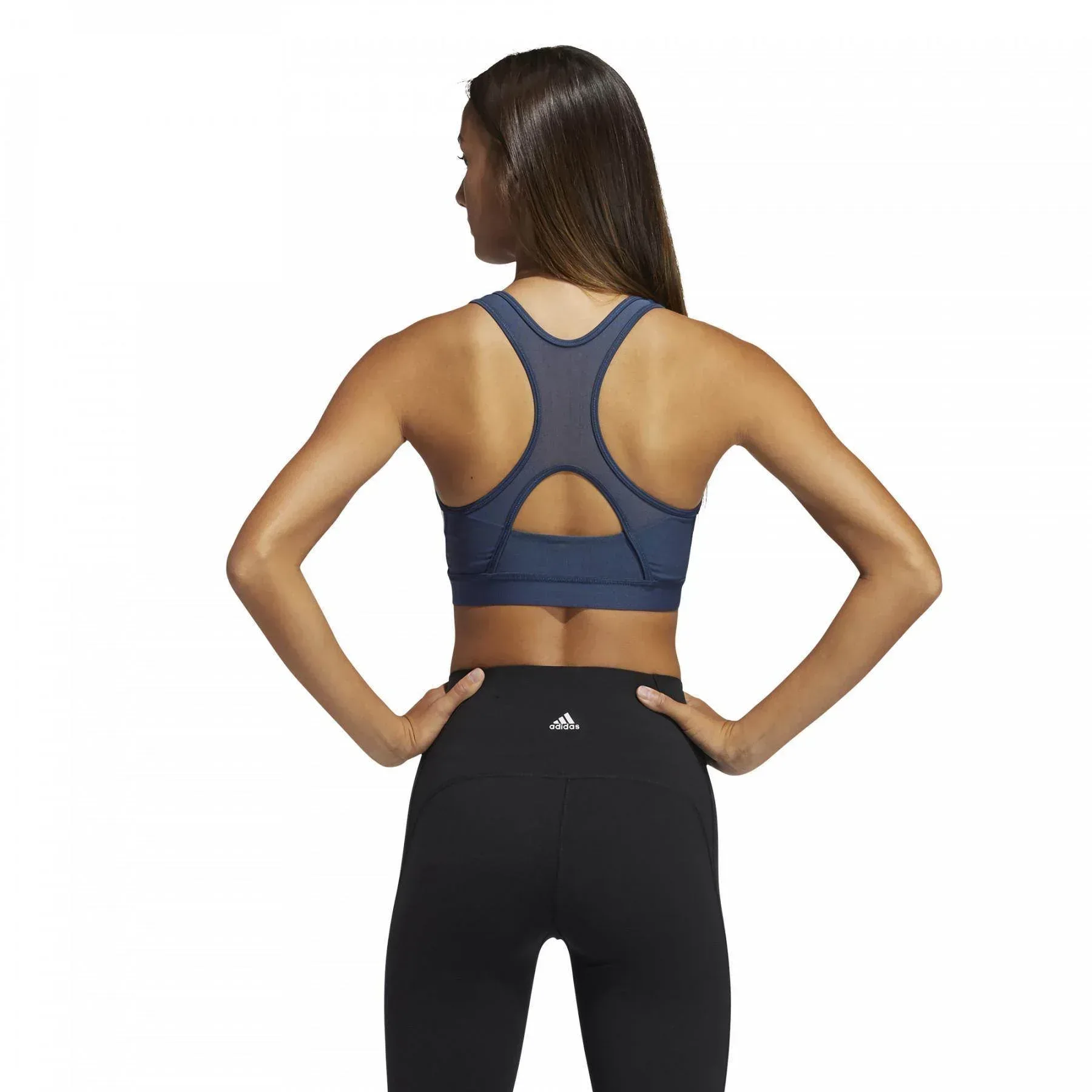 טופ אימון אדידס לנשים Adidas BT 3S RIB BRA GM2963 - Image 2