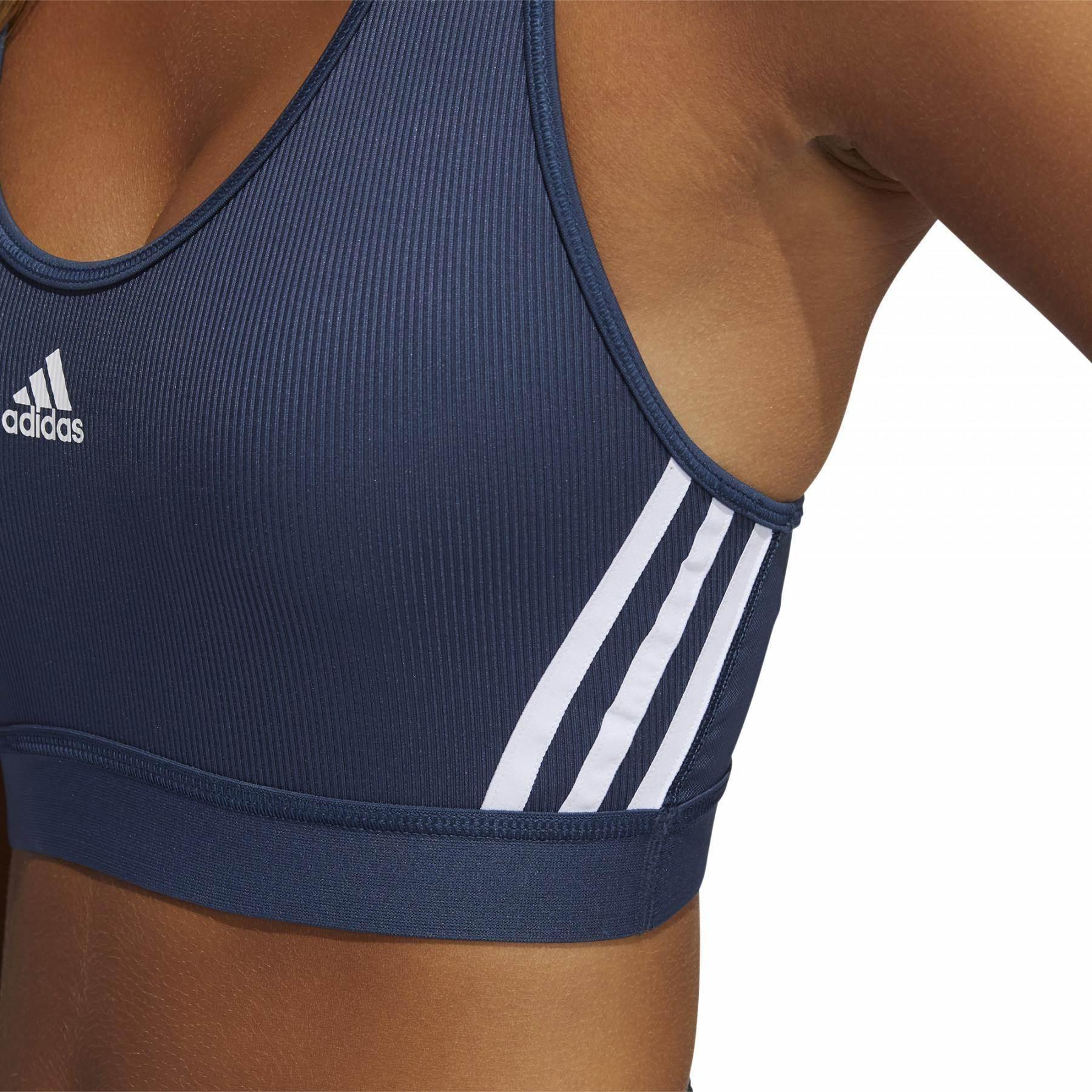 טופ אימון אדידס לנשים Adidas BT 3S RIB BRA GM2963 - Image 8