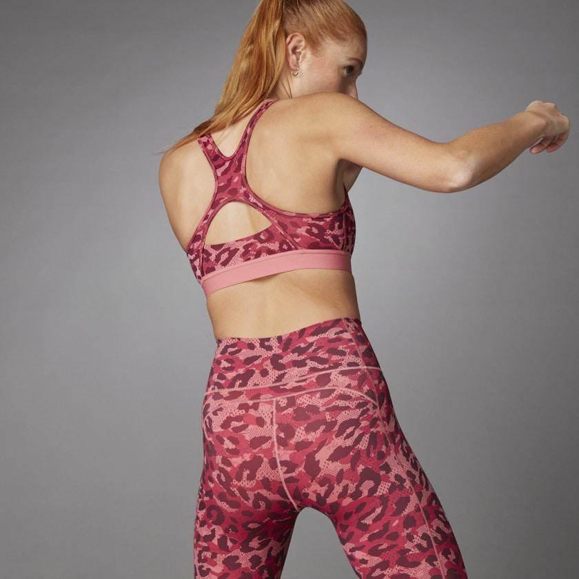 טופ אימון אדידס לנשים Adidas BT AOP BRA GP7669 - Image 2