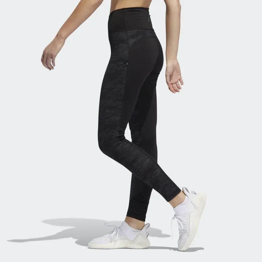 טייטס אדידס נשים ארוך Adidas BT HR L CAMO T EA3366 - Image 2