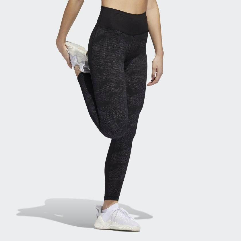טייטס אדידס נשים ארוך Adidas BT HR L CAMO T EA3366 - Image 3
