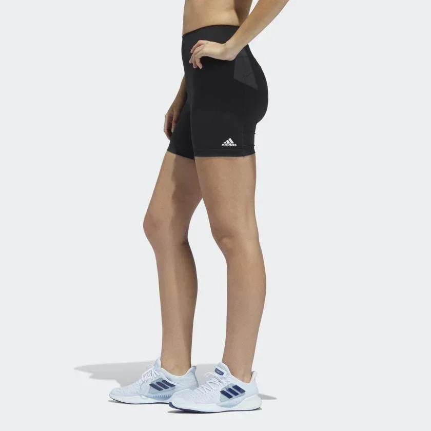 טייטס אדיס קצר לנשים Adidas BT SHORT T FJ7190 - Image 2