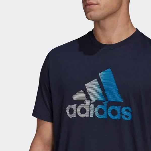 חולצת אדידס לגבר Adidas D2M LOGO TEE HF7211 - Image 5