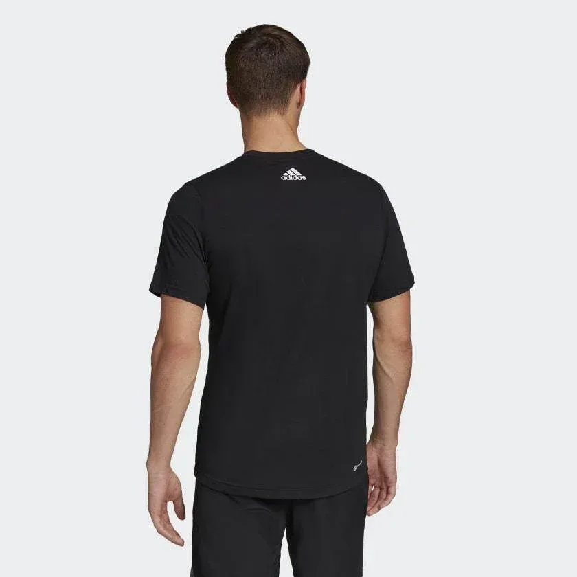 חולצת אדידס לגברים Adidas D2M LOGO TEE HF7212 - Image 2