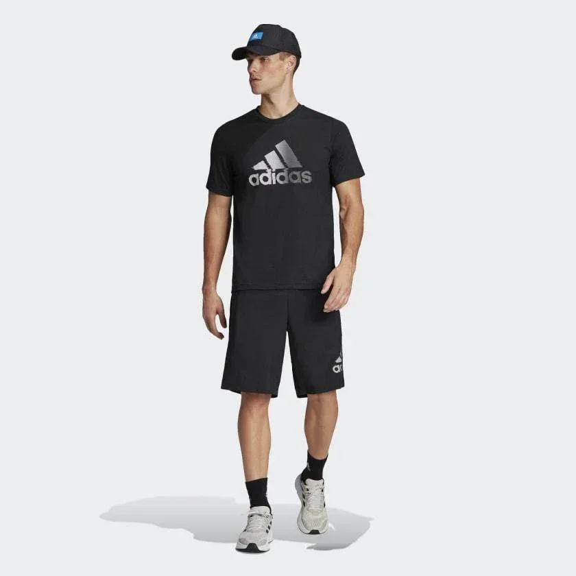 חולצת אדידס לגברים Adidas D2M LOGO TEE HF7212 - Image 5