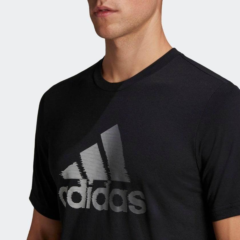 חולצת אדידס לגברים Adidas D2M LOGO TEE HF7212 - Image 7
