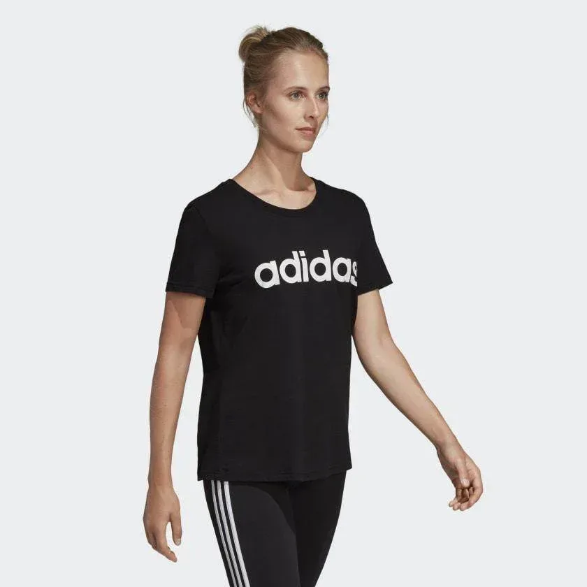 חולצת אדידס נשים Adidas E LIN SLIM T DP2361 - Image 3