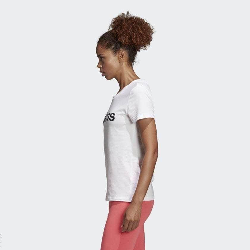 חולצת אדידס נשים Adidas E LIN SLIM T DU0629 - Image 2