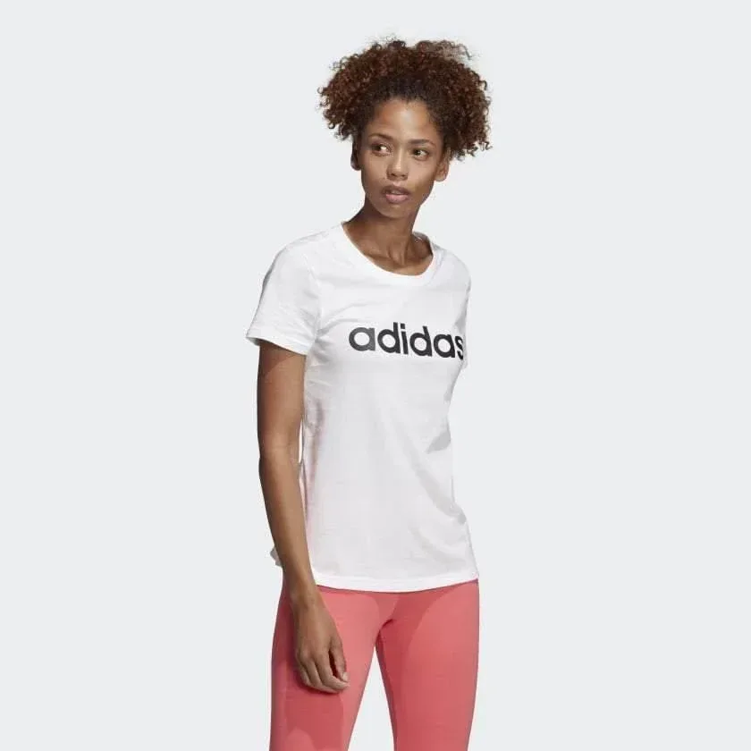 חולצת אדידס נשים Adidas E LIN SLIM T DU0629 - Image 3