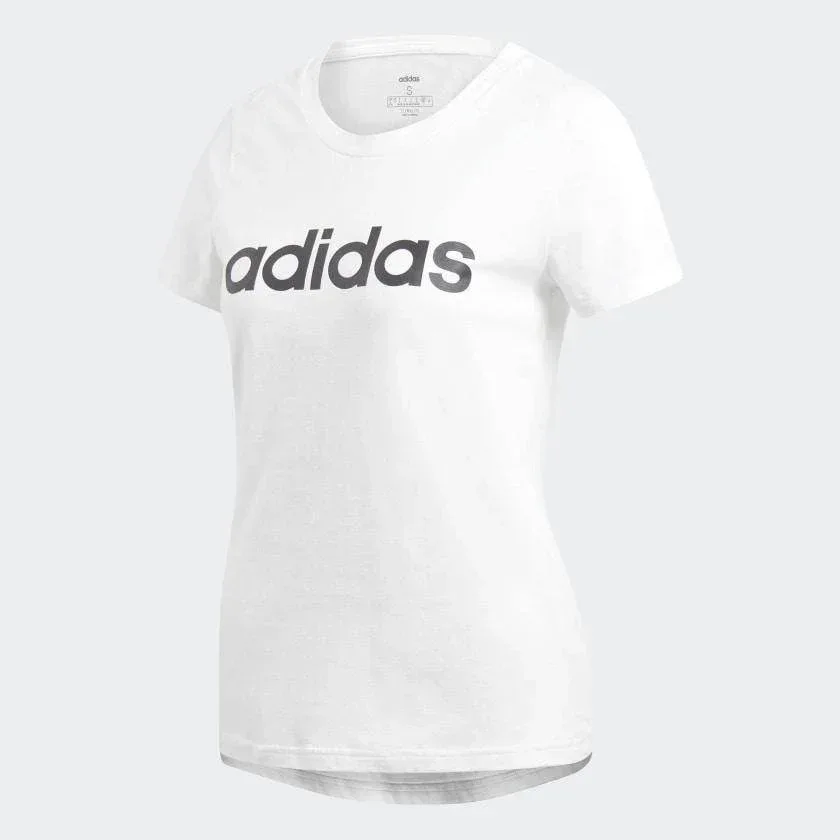 חולצת אדידס נשים Adidas E LIN SLIM T DU0629 - Image 5