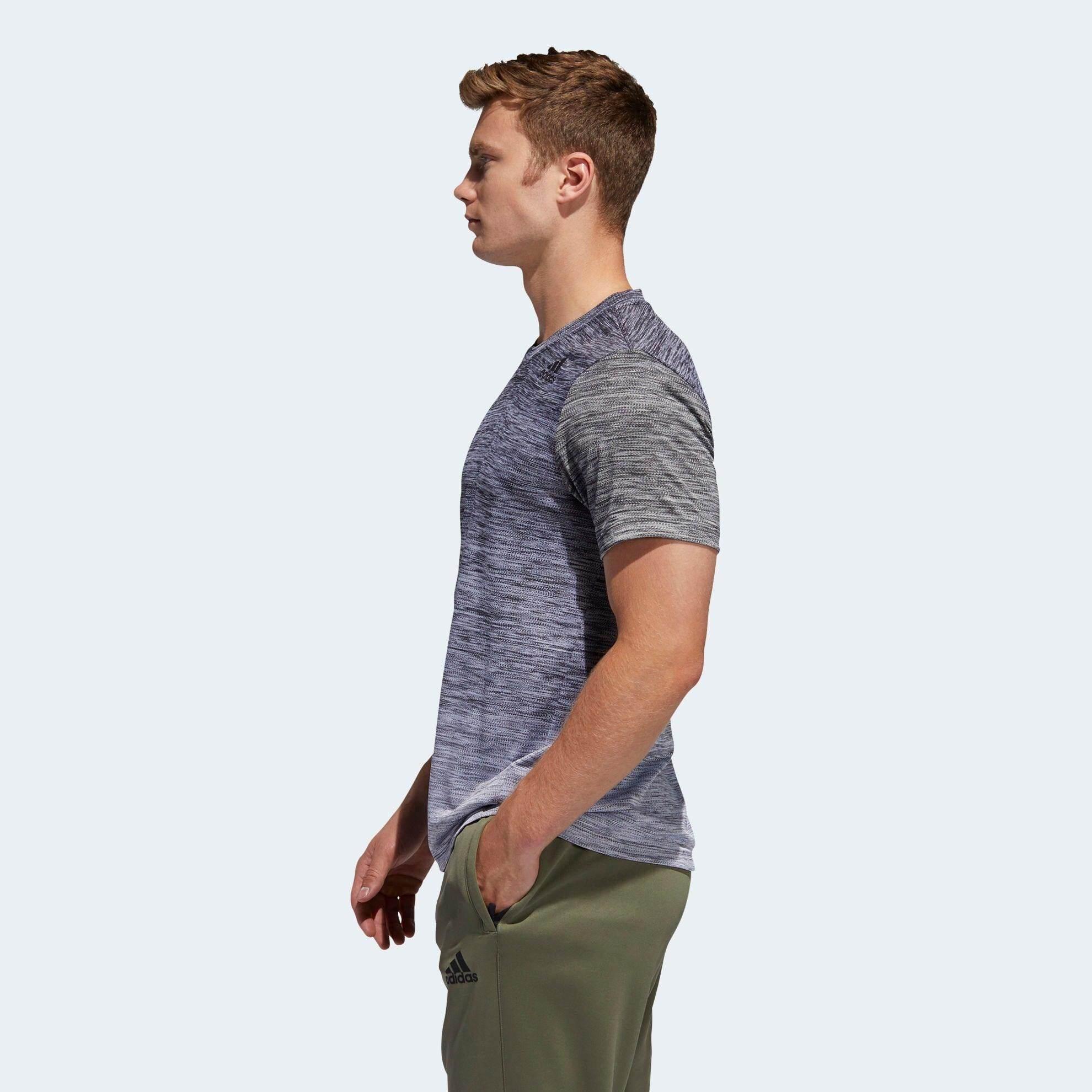 חולצת אימון אדידס לגברים ADIDAS GRADIENT TEE BLCKME FL4394 - Image 4