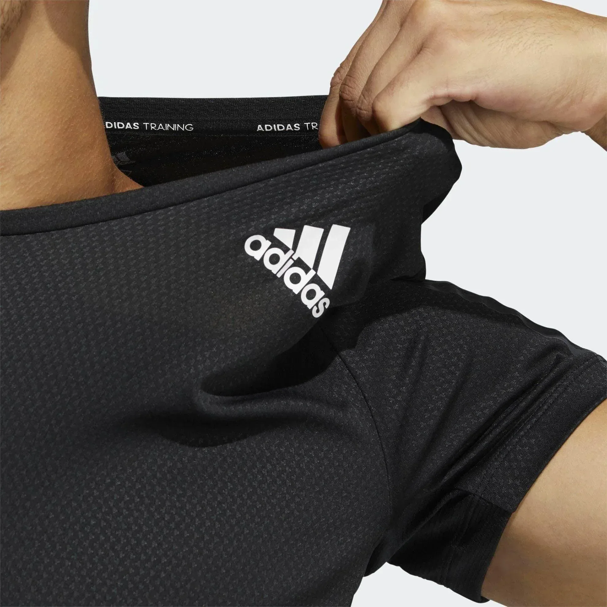 חולצת אימון אדידס גברים Adidas H.RDY 3S TEE GP7653 - Image 7