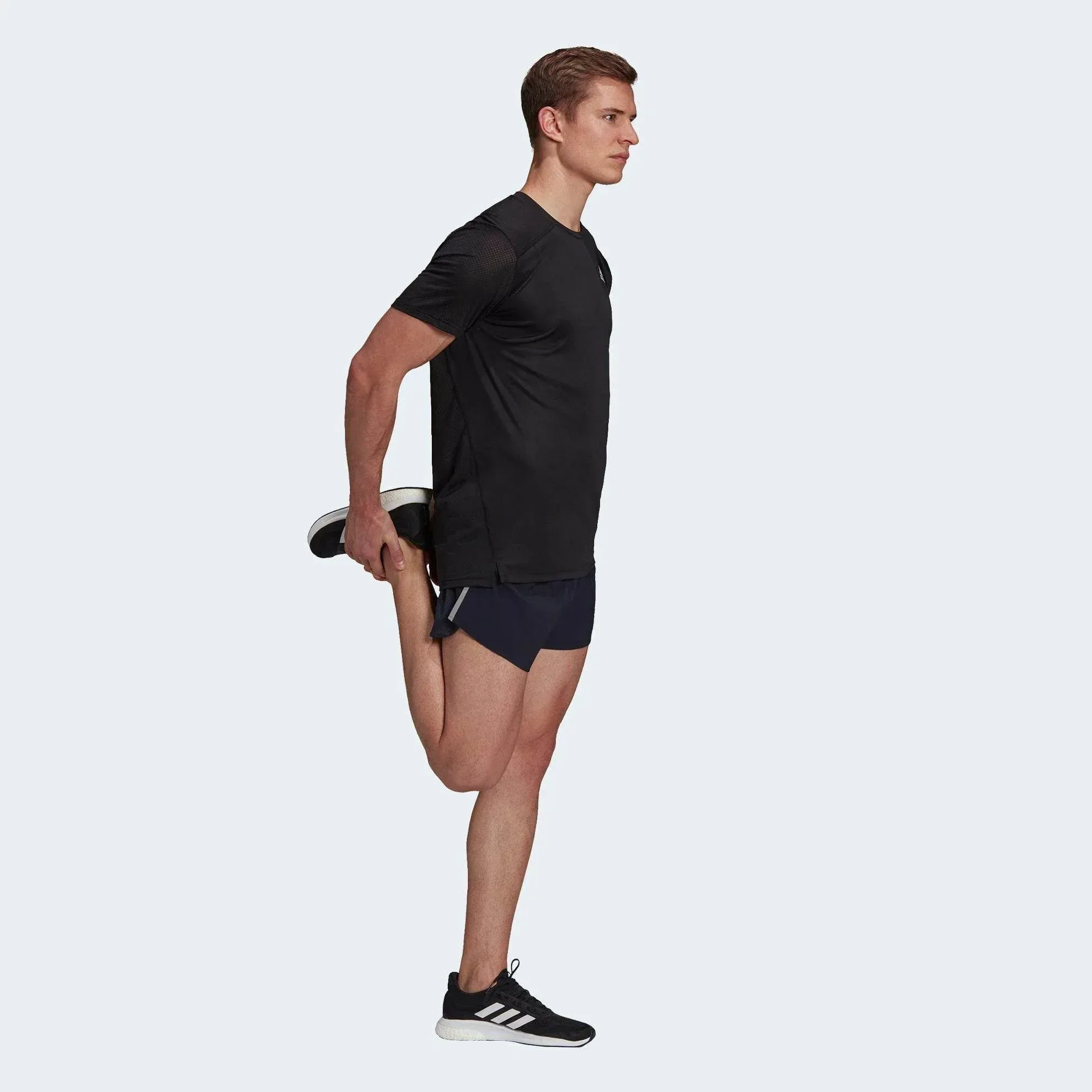 מכנס קצר אדידס לגברים Adidas H5919 FAST Slip Men - Image 3