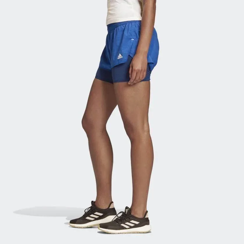 מכנס אדידס נשים עם טייטס Adidas HEAT.RDY SHORT FN3340 - Image 2
