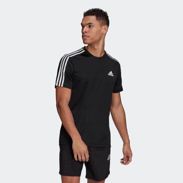 חולצת אימון אדידס לגברים Adidas M 3S T APP M GM2105 - Image 3