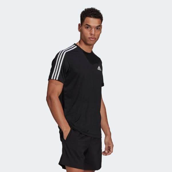 חולצת אימון אדידס לגברים Adidas M 3S T APP M GM2105 - Image 5