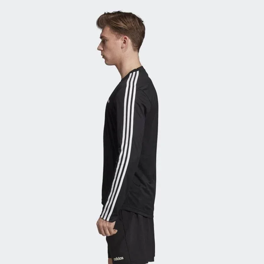 חולצת אדידס שרוול ארוך לגבר Adidas M D2M 3S LS TEE EI5647 - Image 2