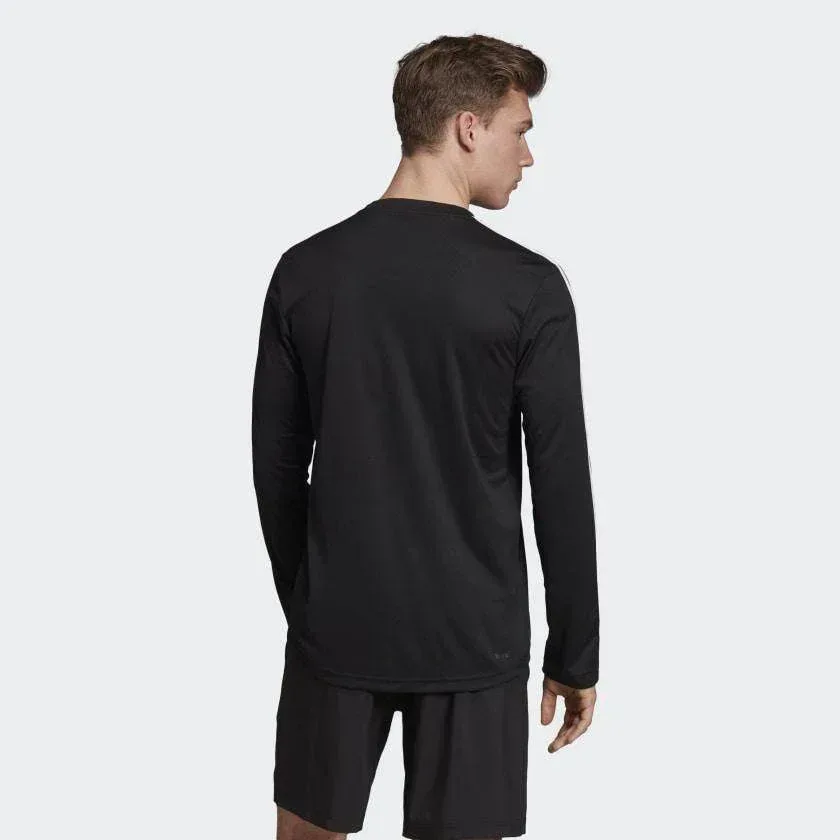 חולצת אדידס שרוול ארוך לגבר Adidas M D2M 3S LS TEE EI5647 - Image 4
