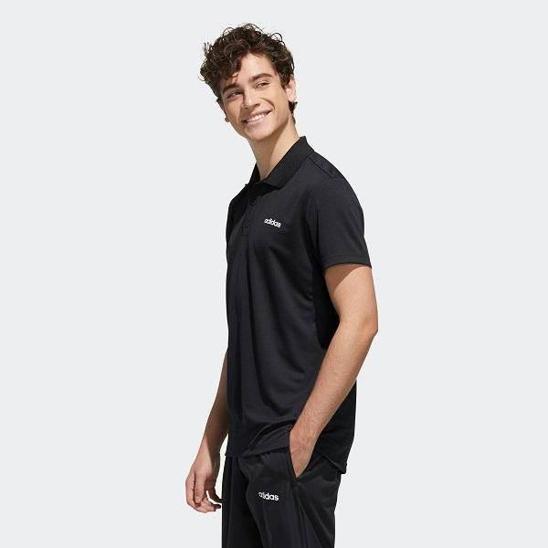 חולצת אדידס 3 כפתורים לגברים Adidas M D2M ELV PL FL0345 - Image 3