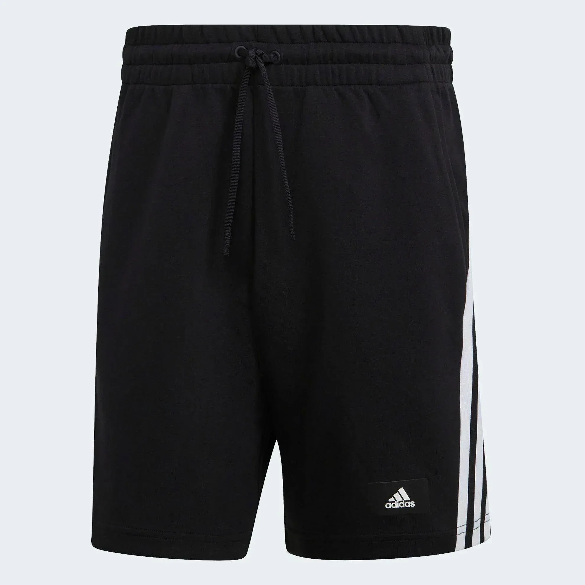מכנס אדידס קצר לגברים ADIDAS FI 3S Short BLACK H46515 - Image 4