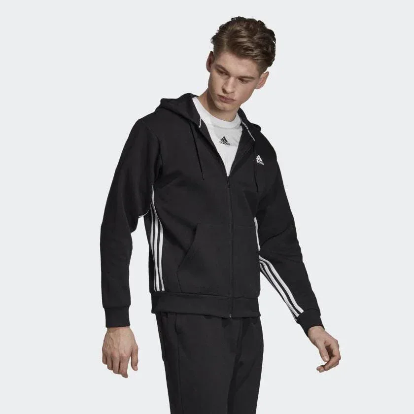 קפוצון אדידס לגברים Adidas M MH 3S FZ DX7657 - Image 3