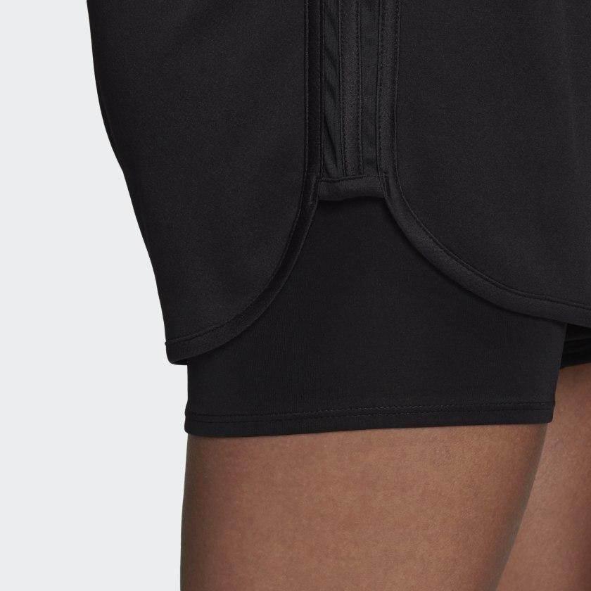 מכנס אדידס קצר עם טייטס לנשים  Adidas M20 SHORT 2IN1 FS9845 - Image 9