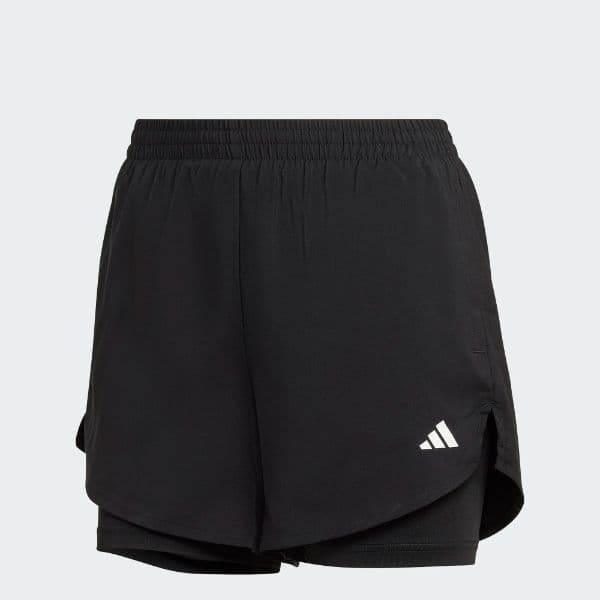 מכנס אימון עם טייטס לנשים Adidas MIN 2IN1 SHO FTW HN1044 - Image 5