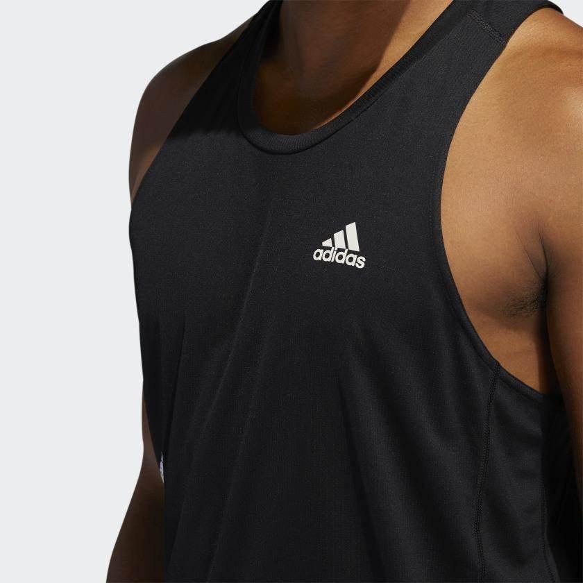 גופית ריצה אדידס לגבר Adidas OTR SINGLET 3S FP7540 - Image 7
