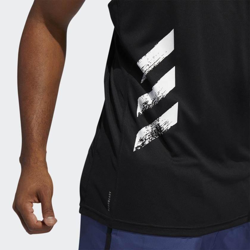 גופית ריצה אדידס לגבר Adidas OTR SINGLET 3S FP7540 - Image 8
