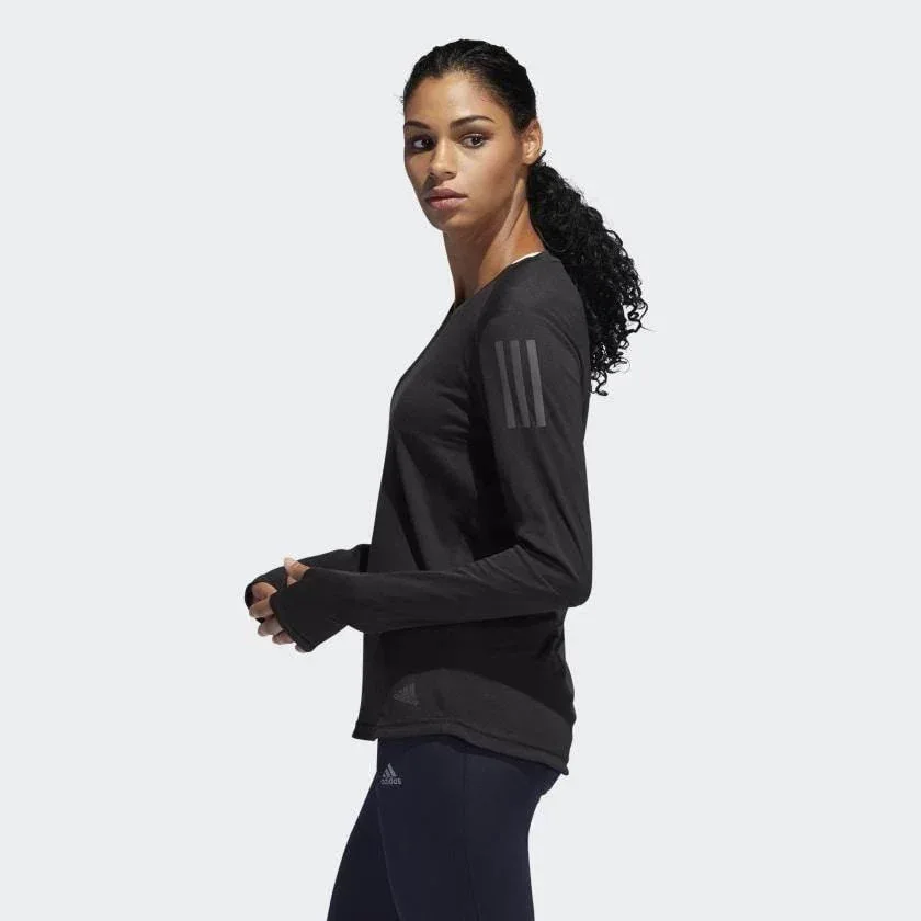 חולצת אדידס שרוול ארוך לנשים Adidas OWN THE RUN LS DQ2616 - Image 2