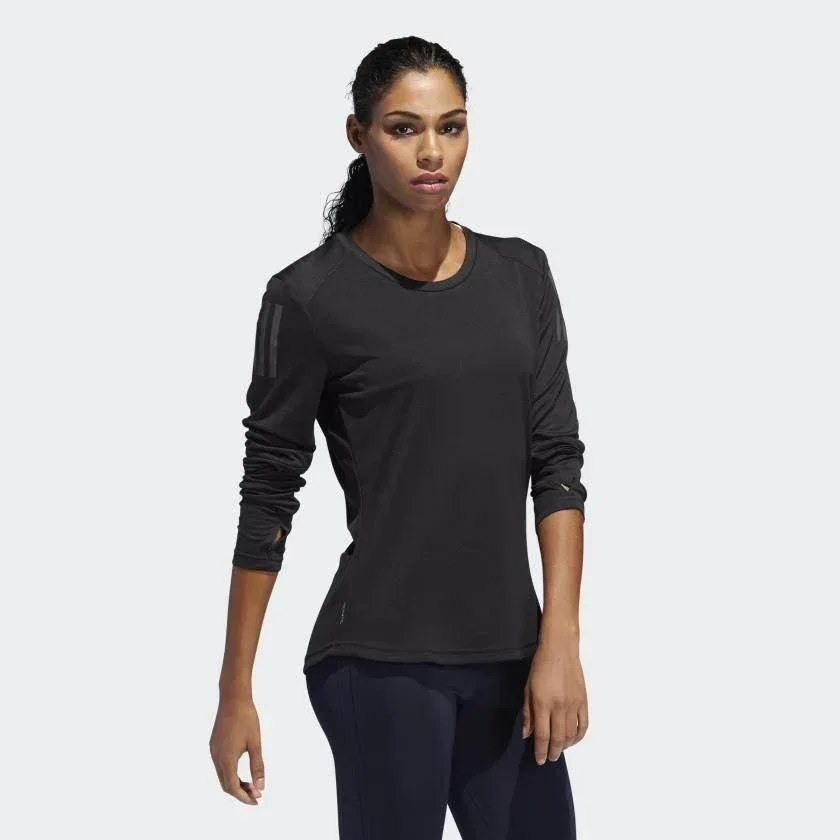 חולצת אדידס שרוול ארוך לנשים Adidas OWN THE RUN LS DQ2616 - Image 3