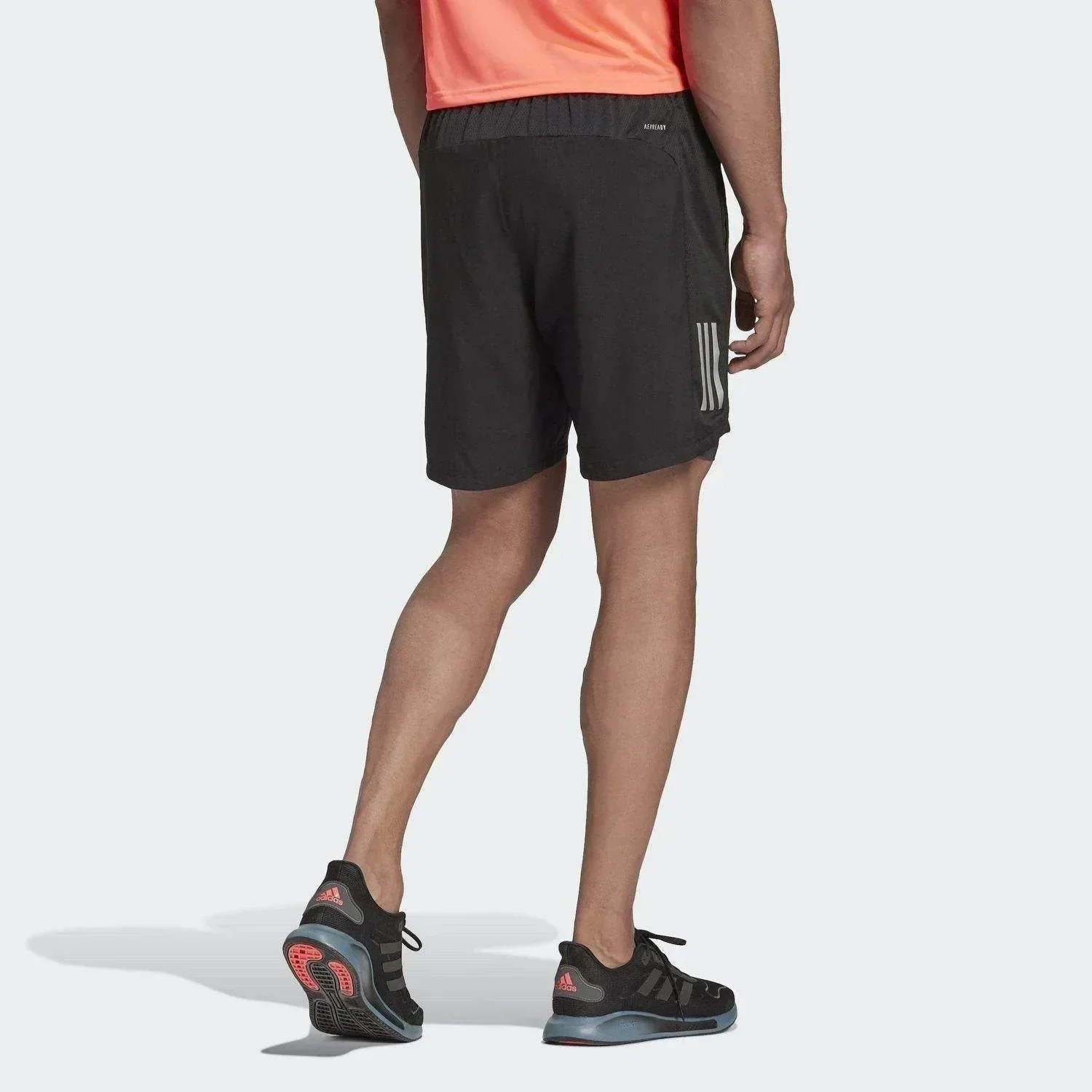 מכנס עם טייטס אדידס לגברים  Adidas OWN THE RUN SHO MALE FS9809 7' - Image 2