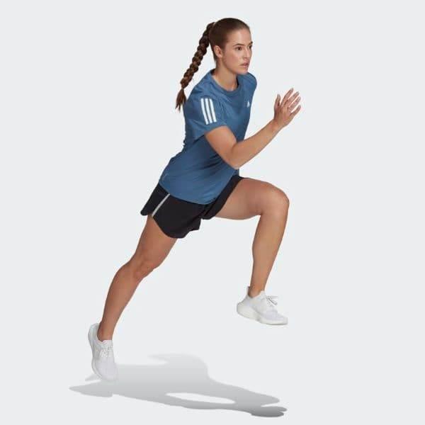 חולצת אימון אדידס לנשים Adidas OWN THE RUN TEE APP W HL9153 - Image 3