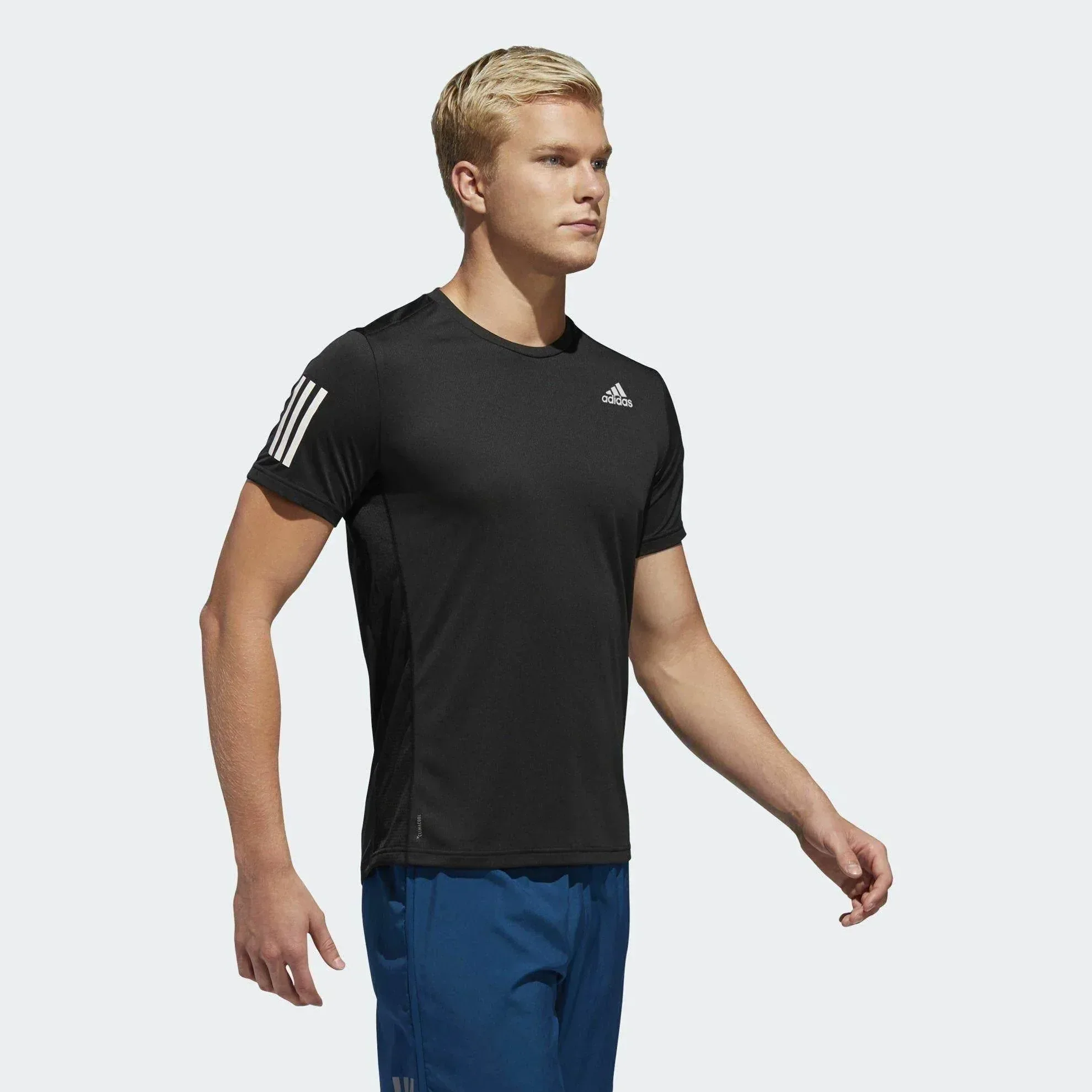 חולצת אדידס לגברים Adidas OWN THE RUN TEE DX1312 Mens - Image 3