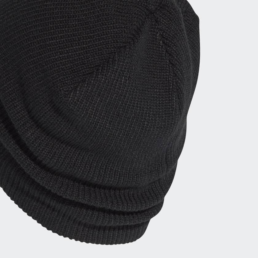 כובע צמר שחור יוניסקס Adidas PERF BEANIE UNISEX GE0609 - Image 4