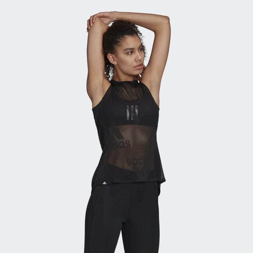 גופיית רשת אדידס לנשים Adidas REPEAT TANK W GC6630 - Image 3